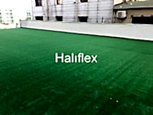 11mm Düz Yeşil Çim Halı