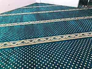 Saflı Turkuaz Klasik Cami Halısı Polip 2800gr