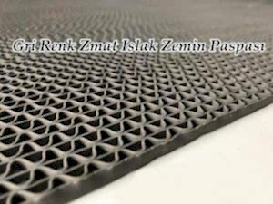 Mavi Renk Z Mat Paspas Islak zemin kaydırmaz
