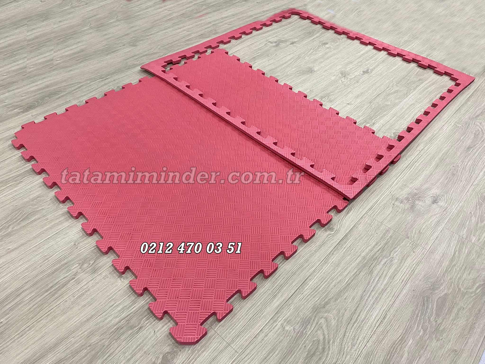 Kırmızı Tatami Minder 13mm Eva Tatami Zemin Kaplama Mavi 50 x 50 13mm Tatami Minder Anaokulu Kreş Okul Spor Salonu Yoga salonu zemin kaplama eva tatami