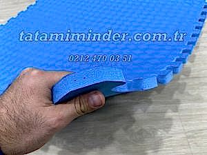 Mavi Renk Tatami Minder 100x100 13 mm
