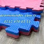 26 mm Tatami Minder 100x100cm Kırmızı Mavi
