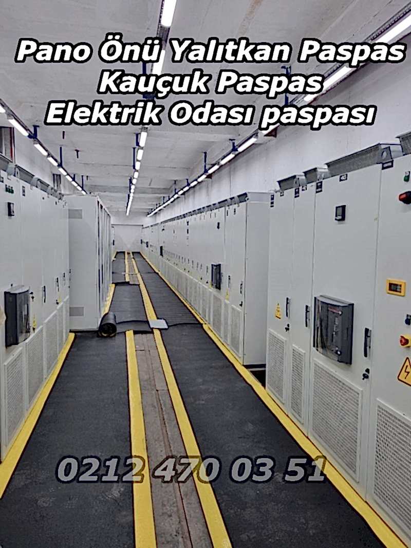 İzole yalıtkan paspas