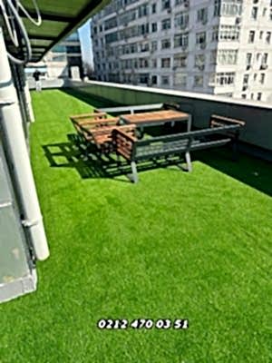 15 mm Yeşil Çim Halı