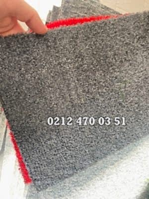 Gri Antrasit 7mm Suni Çim Halı