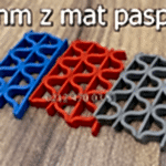8 mm Z Mat Zig Zag Paspas Kırmızı Renk