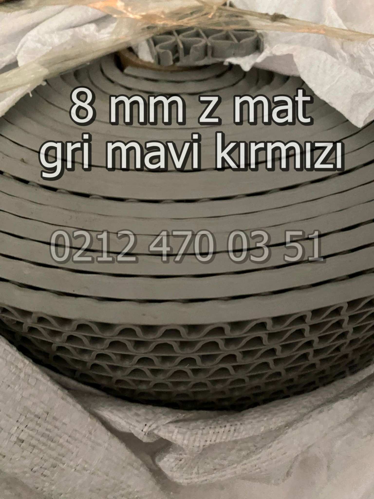 kalın z model paspas 8mm
